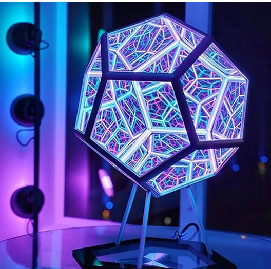 Lampara LED Arte Espacial DODECAEDRO
